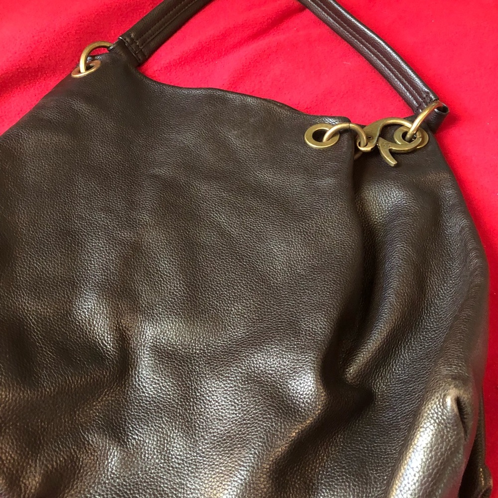 Vera Wang leather hobo buttery soft leather